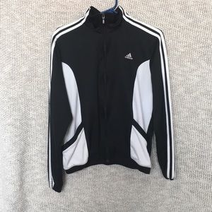 Addidas zip up with pockets